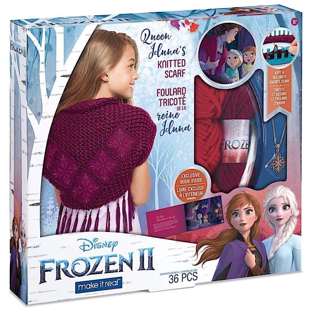 ディズニー　アナと雪の女王２　イドゥナ　スカーフ　ハンドメイド　キット　新品 ディズニー アナと雪の女王2 イドゥナ スカーフ ハンドメイド